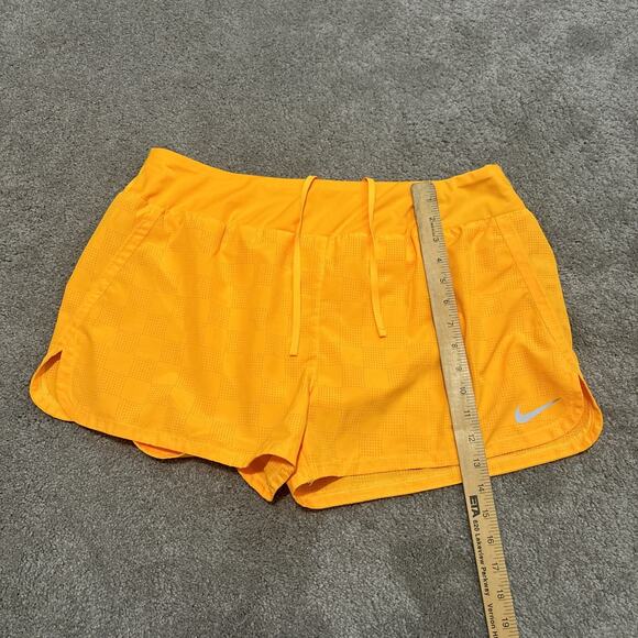Nike Dri-Fit Lined Running Shorts Lined Women's XXL High Visibility Orange - Picture 7 of 8